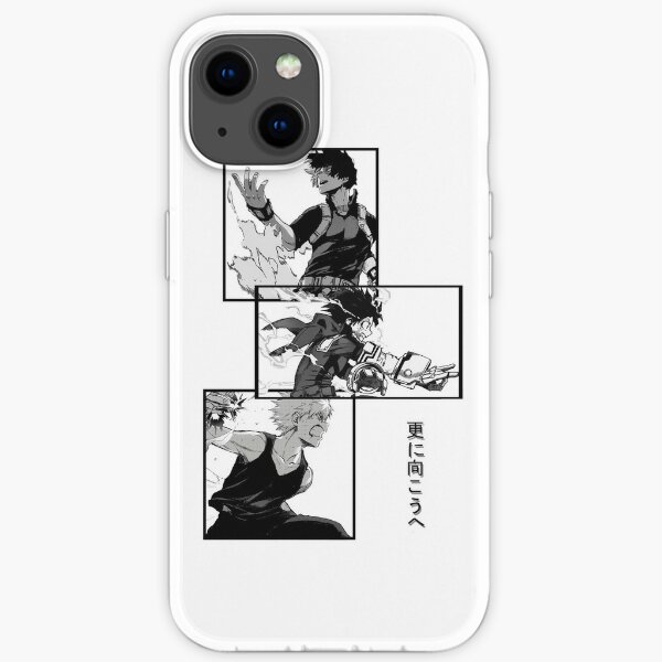 My Hero Academia - Deku, Todoroki, Bakugo iPhone Soft Case