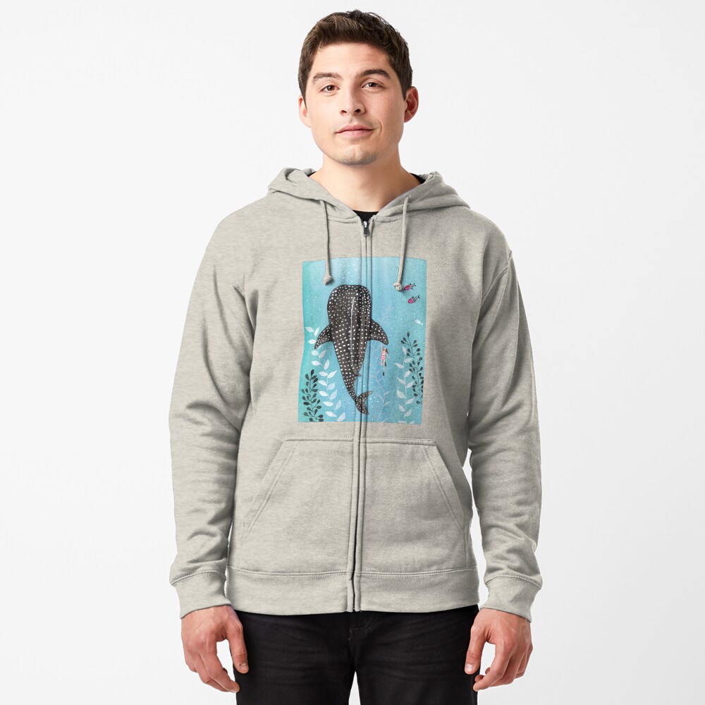 Item preview, Zipped Hoodie designed and sold by tinavandijk.