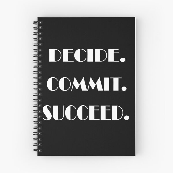 Item preview, Decide. Commit. Succeed designed and sold by PGUSTTAV.