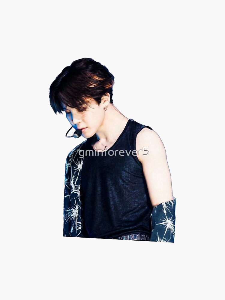 bts jin aesthetic tear edit Sticker for Sale by gminforever5