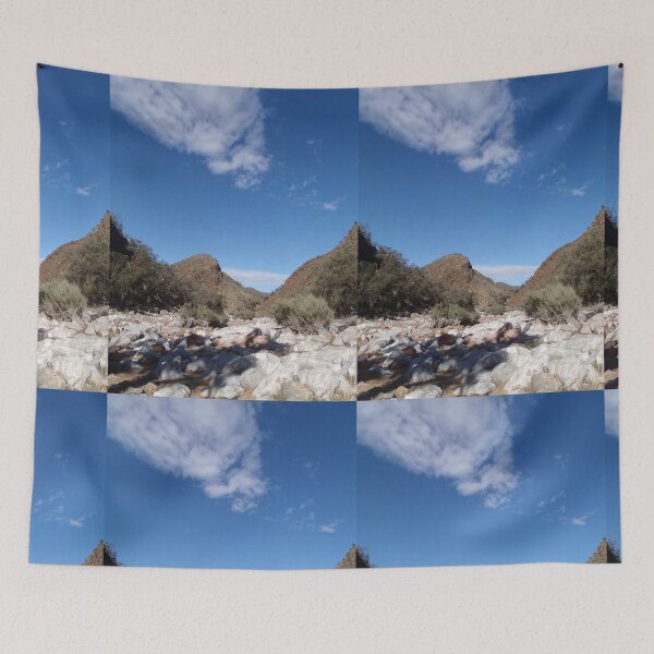 Item preview, Clouds over dry creek designed and sold by HaniaAnia.