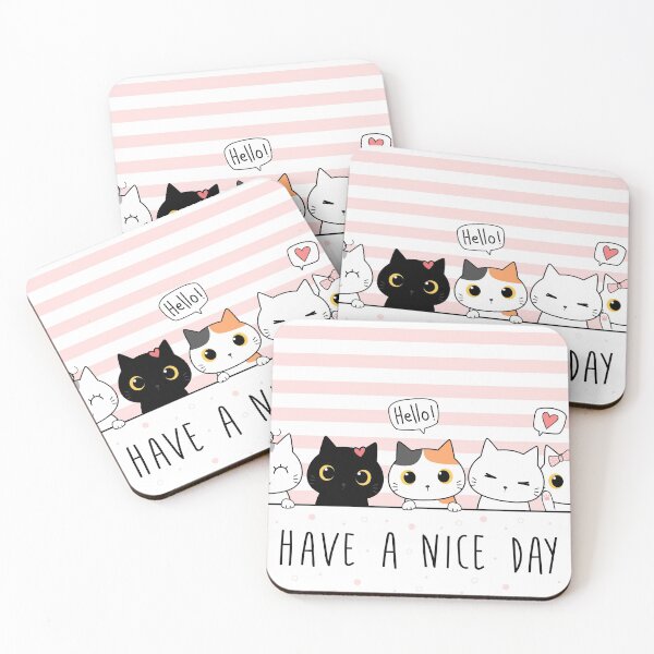 Item preview, Twittering Cats Having a Nice Day designed and sold by willowdesigns.