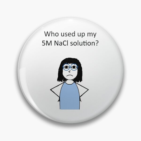 Item preview, Angry scientist - 5M NaCl solution designed and sold by HaniaAnia.