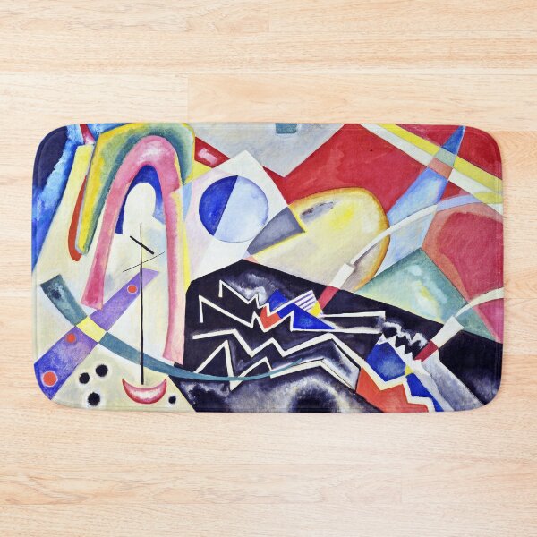 Item preview, Wassily Kandinsky - White Zig Zags designed and sold by vakashop.
