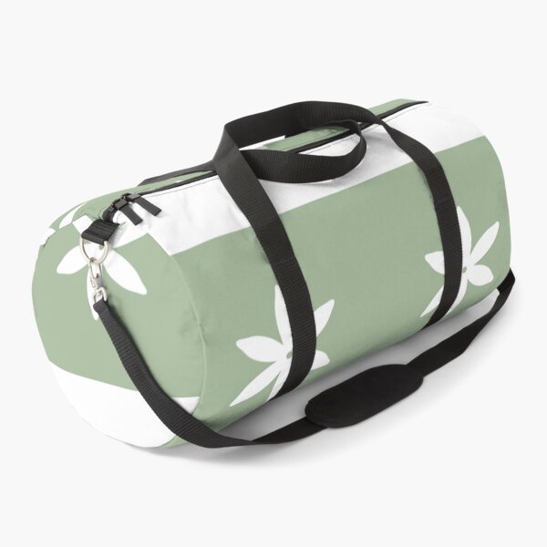 Item preview, Sage Green with white jasmines  designed and sold by HTPOP.