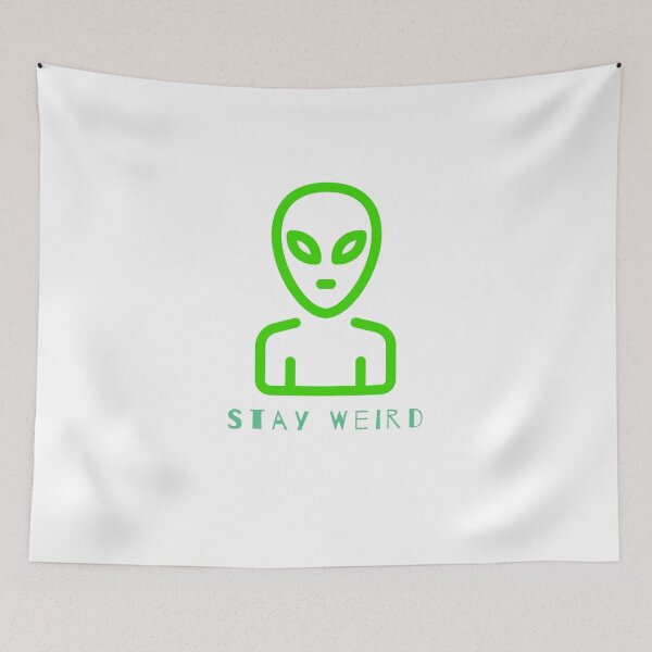 Artikelvorschau, stay weird tshirt entworfen und verkauft von izabella-design.
