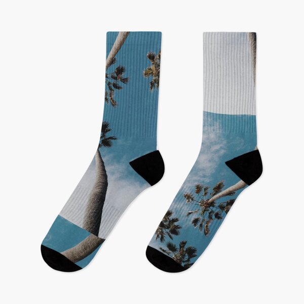 Item preview, Blue Cloudy Skies And Tropical Palm Trees designed and sold by Jessica-Waves.