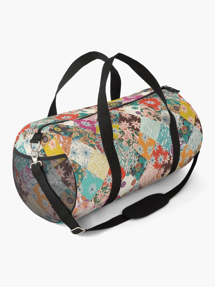 Thumbnail 2 of 3, Duffle Bag, sarilmak patchwork designed and sold by scrummy.