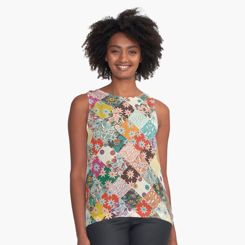 Item preview, Sleeveless Top designed and sold by scrummy.