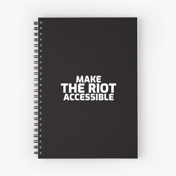 Item preview, Make The Riot Accessible  designed and sold by Disabledland.