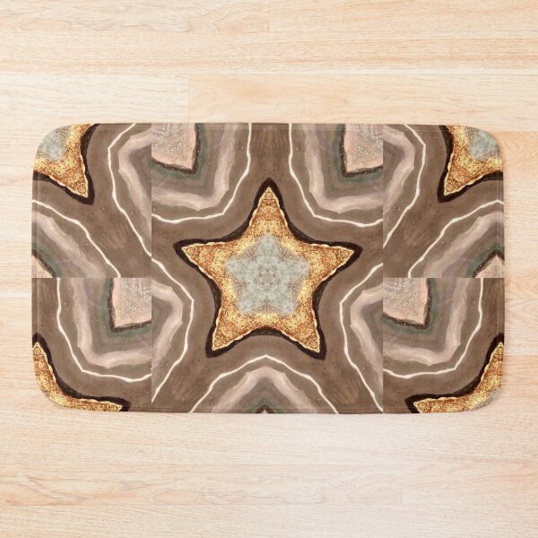 Item preview, Golden Star / Girl Hippie / Boho Kaleidoscope / Gold Shimmer Star / Bohemian Decor designed and sold by artenvironments.