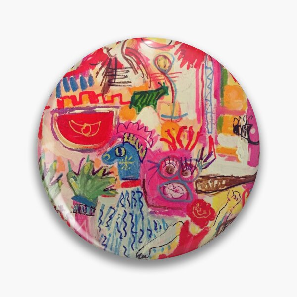 Item preview, Abstract Mod Mars Retrograde Channeled Painting designed and sold by Kater.