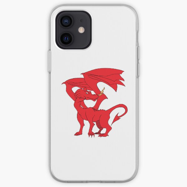Red Dragon iPhone Soft Case
