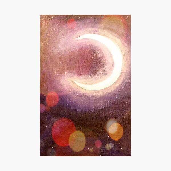 Equinox Moon Photographic Print