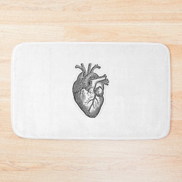 Item preview, Heart Anatomy Drawing designed and sold by Wanderlust77.