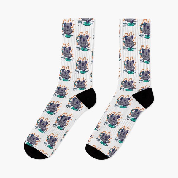 Item preview,  that shows a funny koala DJ. designed and sold by AaaleXX.