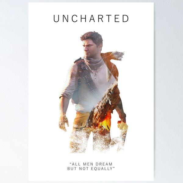 Item preview, Uncharted poster designed and sold by HAPPYDOOMSDAY.