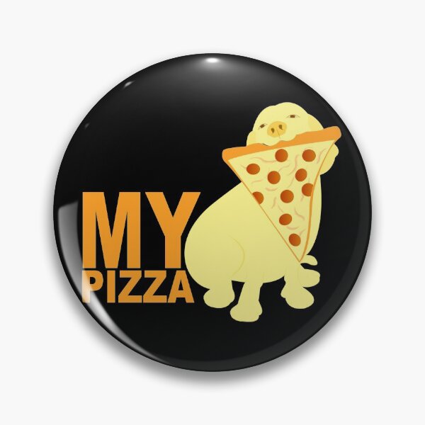 Item preview, Pizza Dog designed and sold by YouAreHereArt.