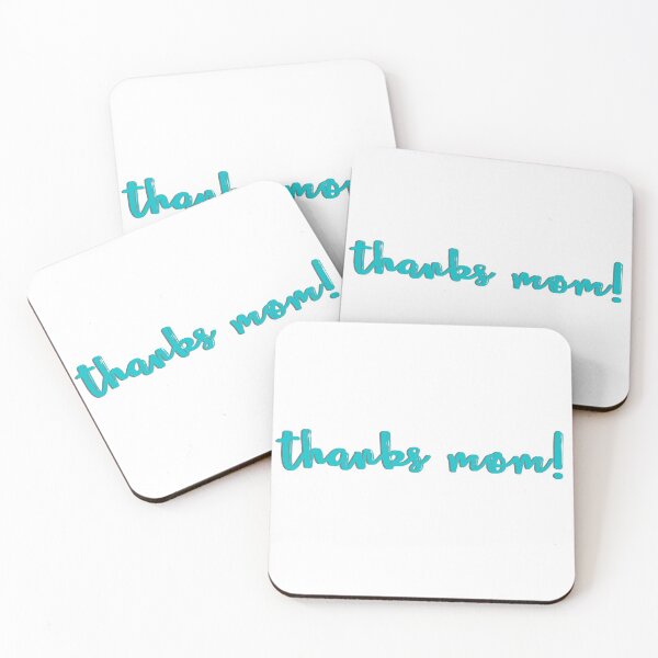 Item preview, Thanks mom (blue) designed and sold by holmesar2.