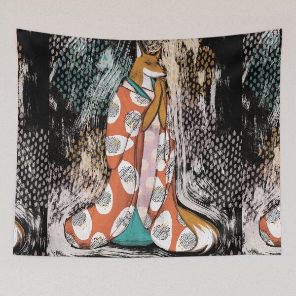 Item preview, Kitsune - madame fox designed and sold by tostoini.