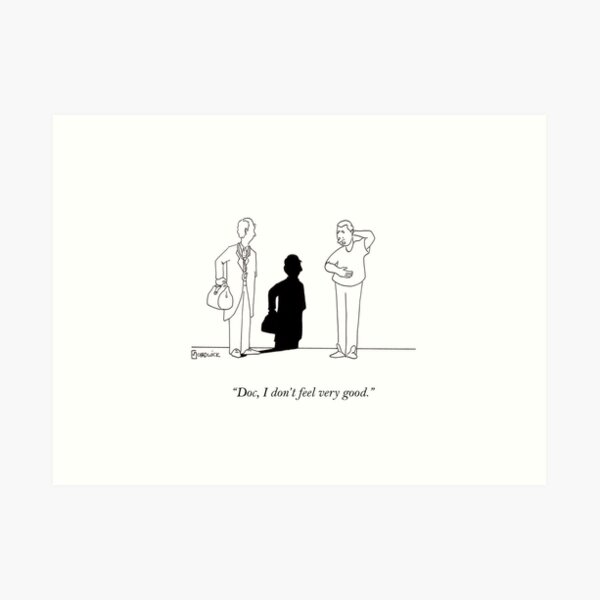 Where's My Shadow? Art Print