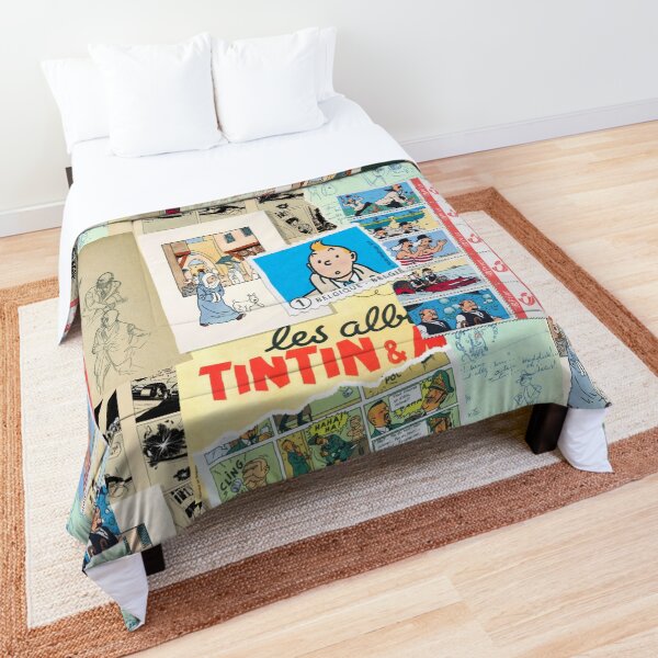 Tintin Collage 4 Comforter