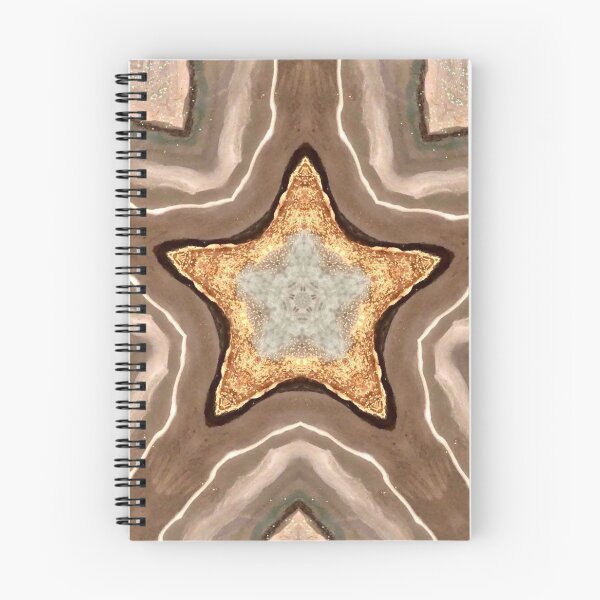 Item preview, Golden Star / Girl Hippie / Boho Kaleidoscope / Gold Shimmer Star / Bohemian Decor designed and sold by artenvironments.