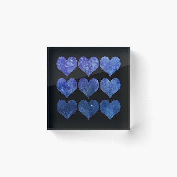 Aperçu de l'œuvre  Emoji coeur bleu.
 créée et vendue par saidbenn.