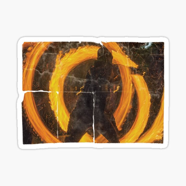 fire bender Sticker