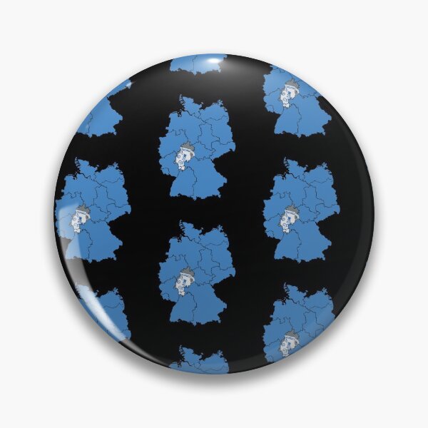 Item preview, Hessen Germany Map State designed and sold by DavinciStore21.