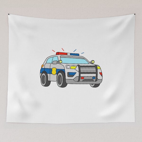Item preview, Police Car designed and sold by samshirts.