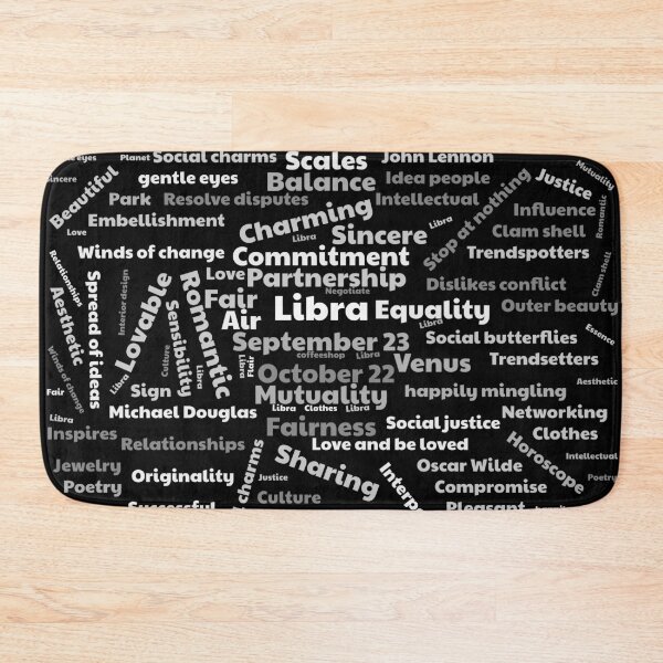 Item preview, Libra - Balance zodiac sign designed and sold by NerdySherds.