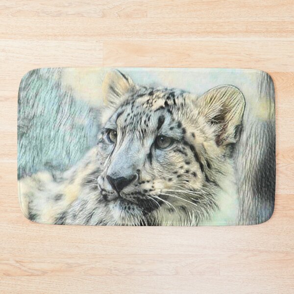 Item preview, Majestic Snow Leopard designed and sold by ReneeKennedy.