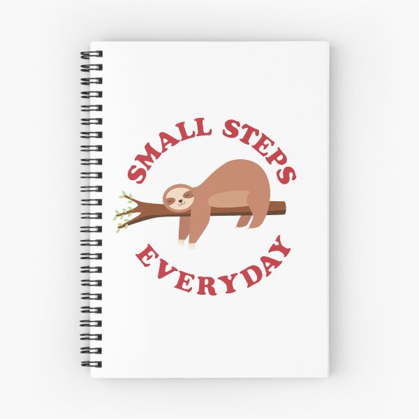 Item preview, Small steps everyday Sloth sleeping designed and sold by DD1492.