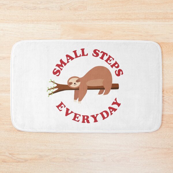Item preview, Small steps everyday Sloth sleeping designed and sold by DD1492.