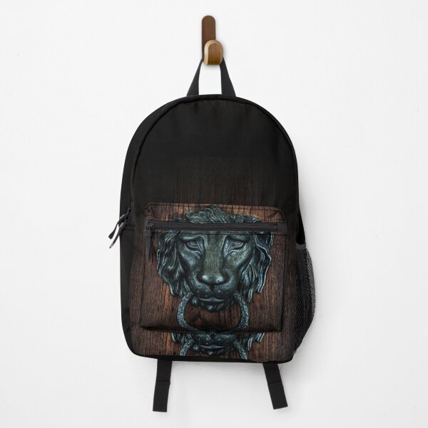 Item preview, Vintage bronze lion door knocker (Photo of wood)  designed and sold by PLdesign.