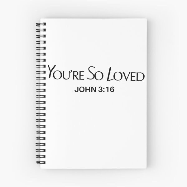 Item preview, You're So Loved John 3:16 Designer Inspired  designed and sold by palmsandprints2.