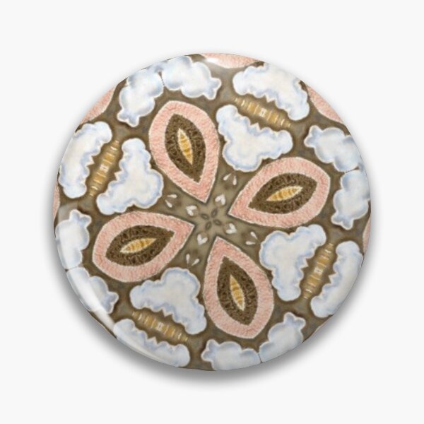 Item preview, Cotton Clouds / Kaleidoscope Art / Seed Art / Bohemian Decor / Hippie Vibes  designed and sold by artenvironments.