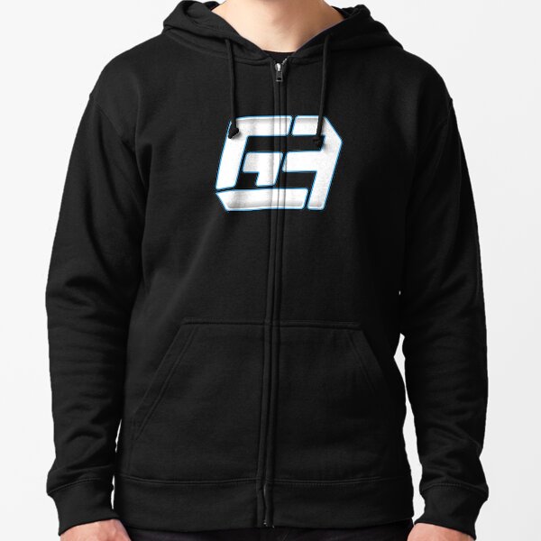 George Russell Logo Zipped Hoodie