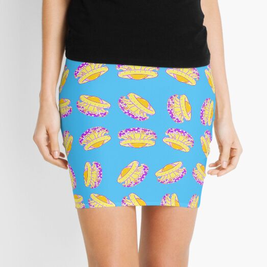 Cothyloriza Tubercolata | Jellyfish of the Mediterranean Sea Mini Skirt