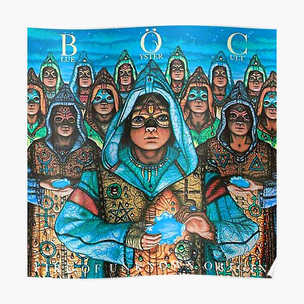 Blue Oyster Cult - Fire Of Unknown Origin Poster