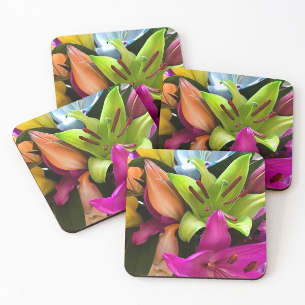 Item preview, Rainbow Lillies designed and sold by Lucy Onions.
