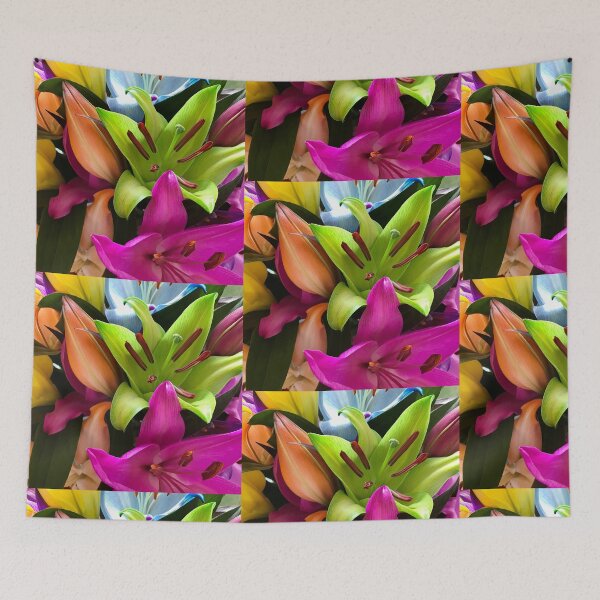 Item preview, Rainbow Lillies designed and sold by Lucy Onions.