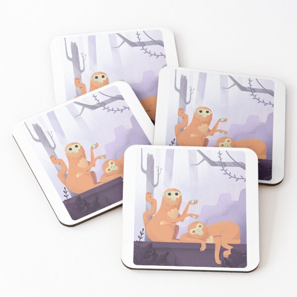Item preview, Monkeys in magic forest designed and sold by youdeen.