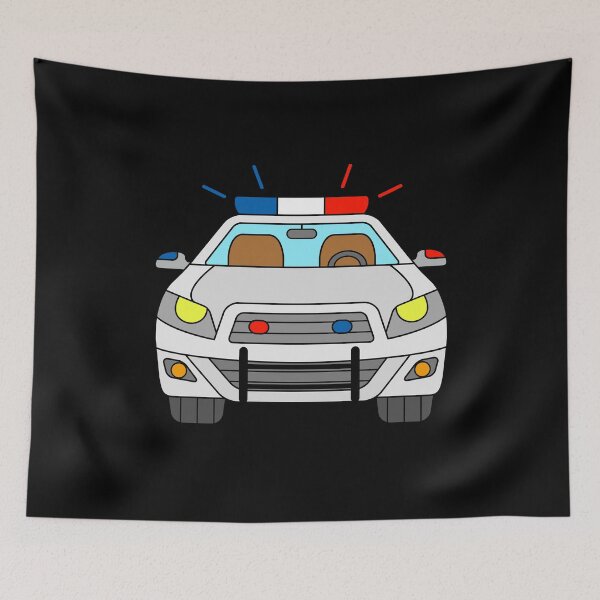 Item preview, Cool Police Patrol Car Cop Vehicle designed and sold by samshirts.