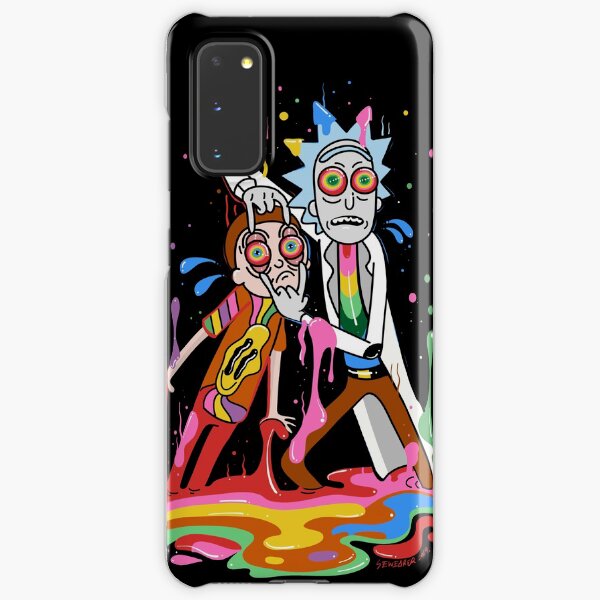 Trippy Rick & Morty Samsung Galaxy Snap Case