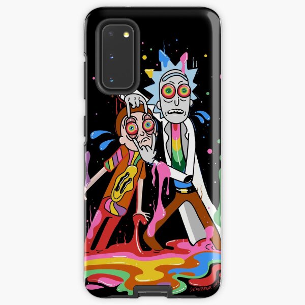 Trippy Rick & Morty Samsung Galaxy Tough Case