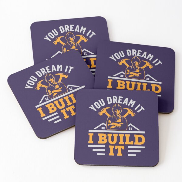 Item preview, Construction Contractor Carpenter You Dream It I Build It designed and sold by jaygo.
