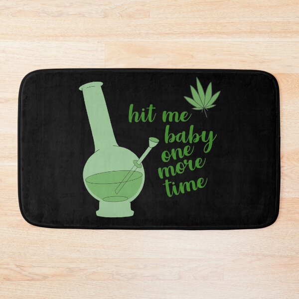 Item preview, Green Weed Bong - Black Background designed and sold by alainakozyart.