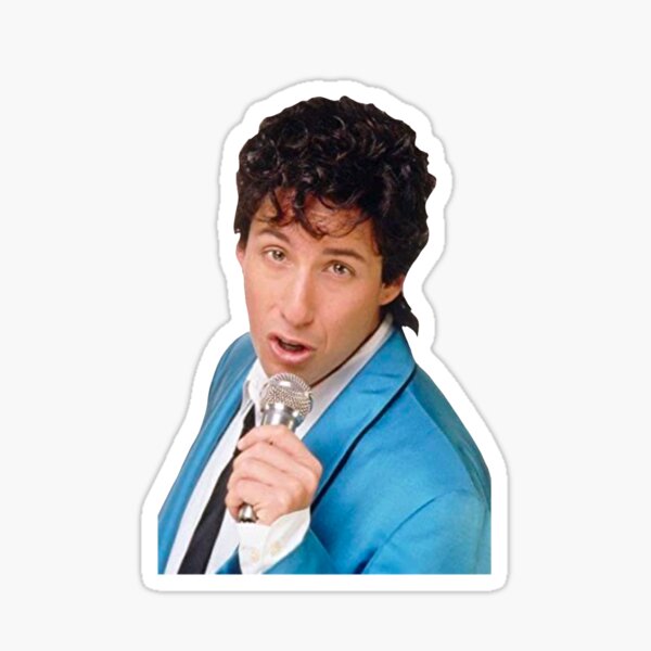 Adam Sandler in the wedding singer sticker Magnet for Sale by adisensmith